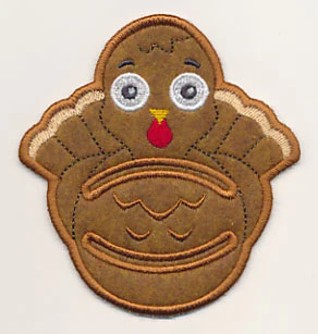 Turkey Napkin Holder (In-the-Hoop) - Image 2