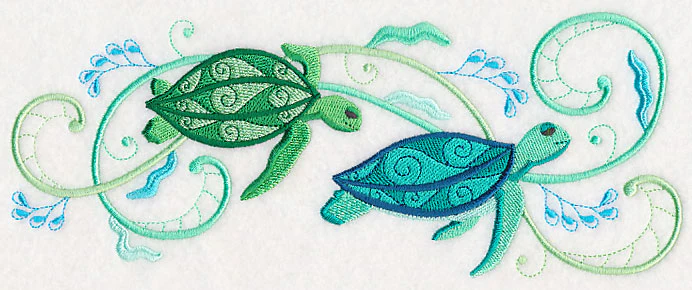Turtles and Seagreens Border - Image 2