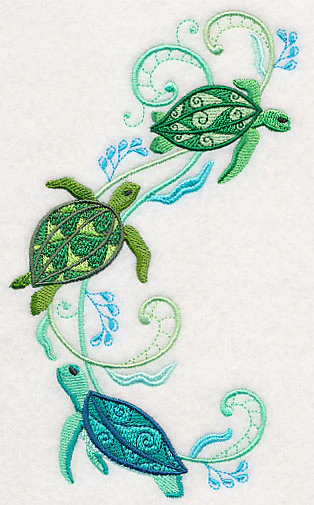 Turtles and Seagreens Spray - Image 4