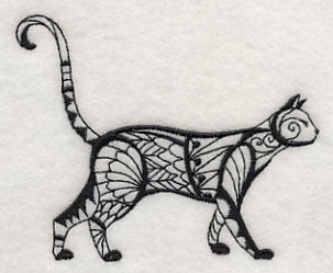 Tuxedo Cat (Blackwork) - Image 3