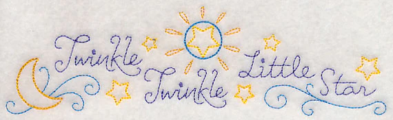 Twinkle Twinkle Little Star Border (Vintage) - Image 5