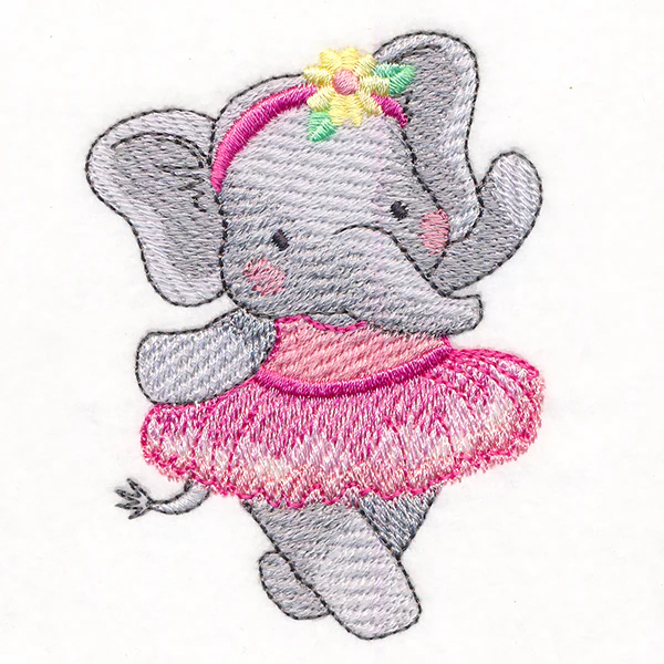 Twirling Elephant Ballerina - Image 2