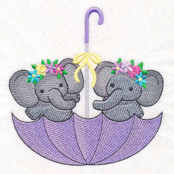 Umbrella Elephants