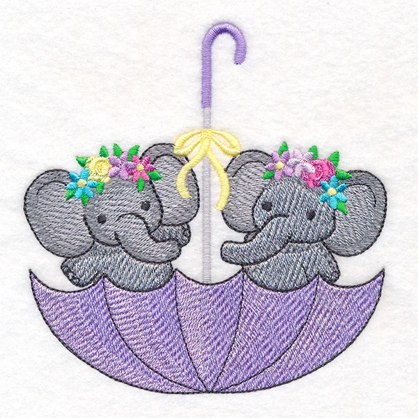 Umbrella Elephants - Image 2