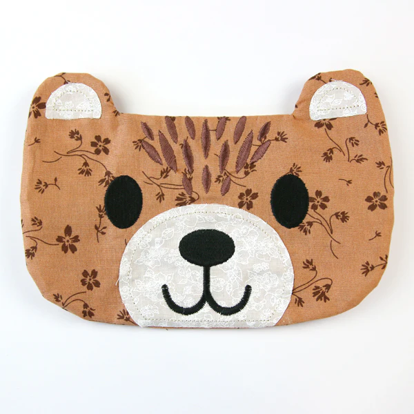 Un-Bear-Ably Cute Zipper Pouch (In-the-Hoop)