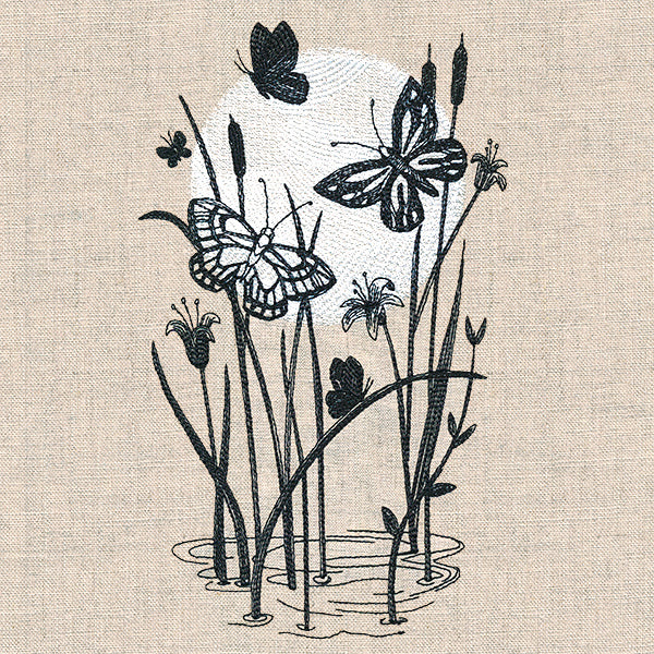 Under the Moonlight Pond Scene - Image 5