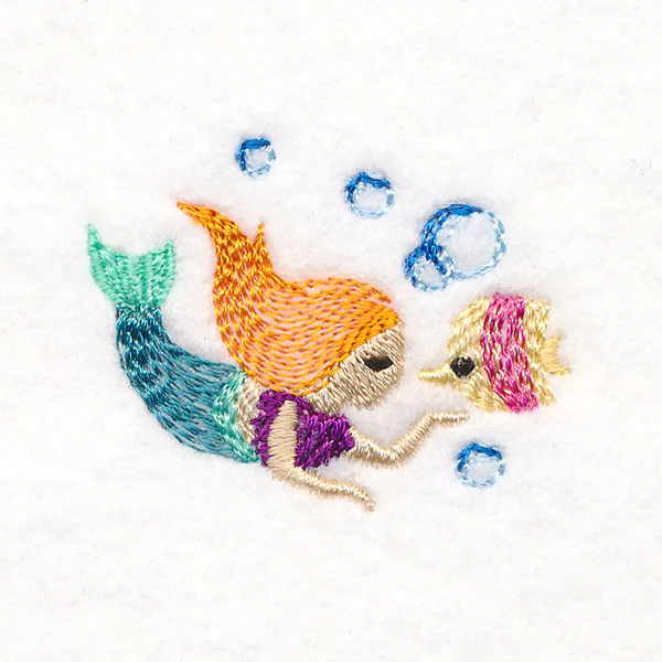 Under the Sea - Mermaid & Fish - Image 2