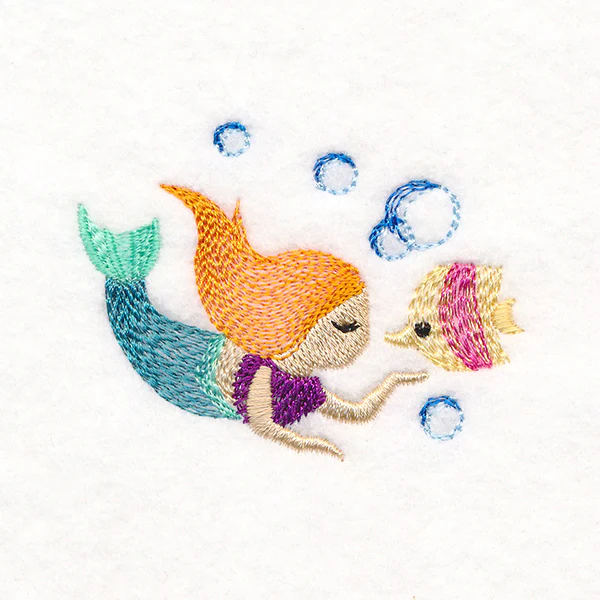 Under the Sea - Mermaid & Fish - Image 3