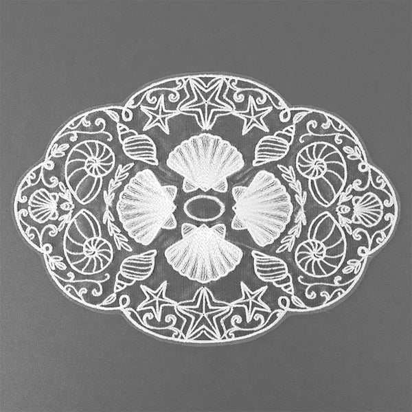Under the Seashell Doily (Organza) - Image 3