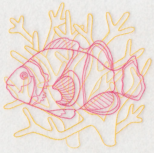 Underwater Clownfish Medallion - Image 2