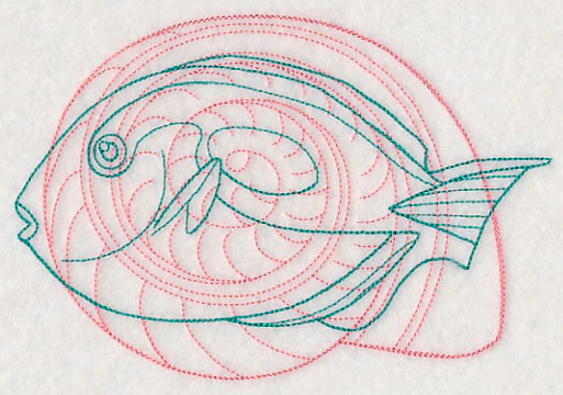 Underwater Surgeonfish Medallion 1 - Image 2