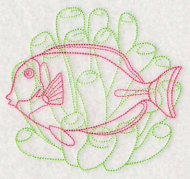 Underwater Surgeonfish Medallion 2 - Image 4