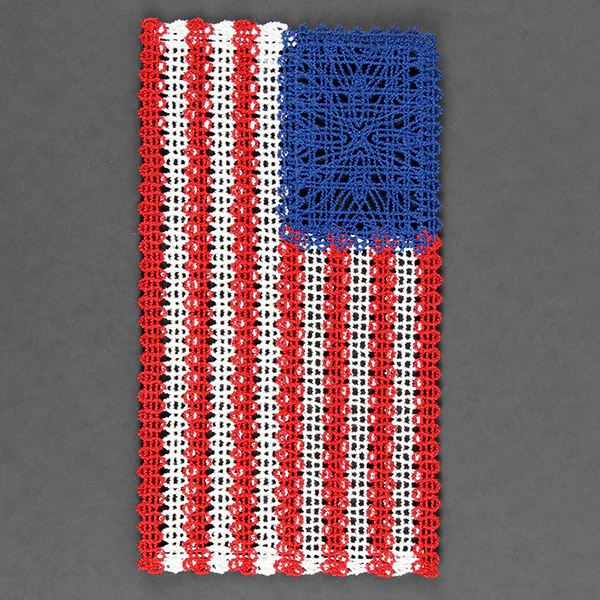 United States Flag (Battenburg Lace) - Image 10