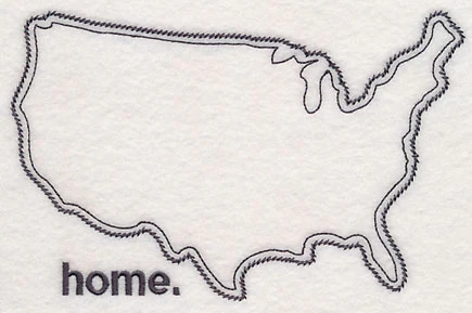 United States of America Outline (Vintage) - Image 4
