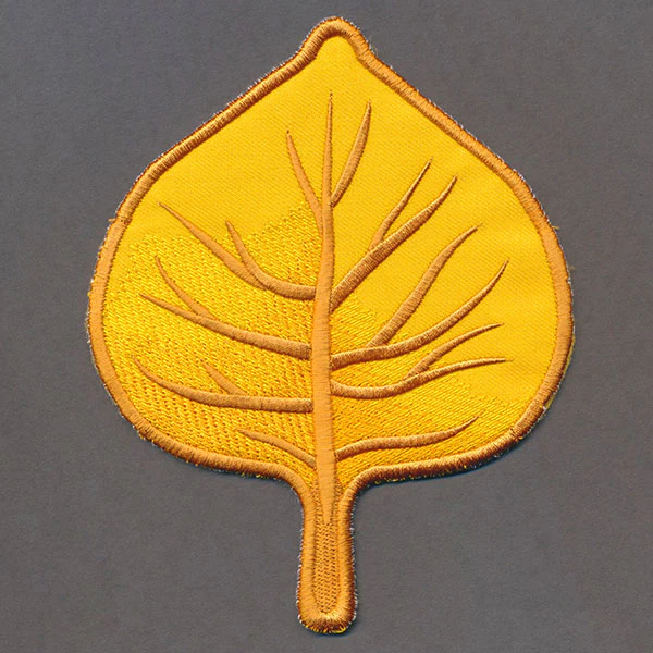 Up and Autumn Pillow Wrap - Aspen Leaf (In-the-Hoop) - Image 5