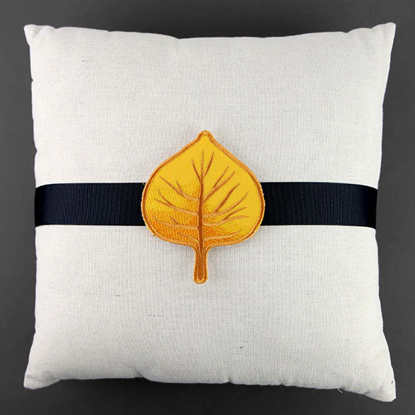 Up and Autumn Pillow Wrap - Aspen Leaf (In-the-Hoop) - Image 6