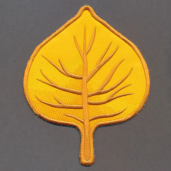 Up and Autumn Pillow Wrap - Aspen Leaf (In-the-Hoop) - Image 9