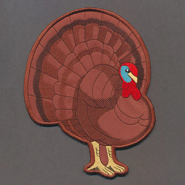 Up and Autumn Pillow Wrap - Turkey (In-the-Hoop) - Image 2