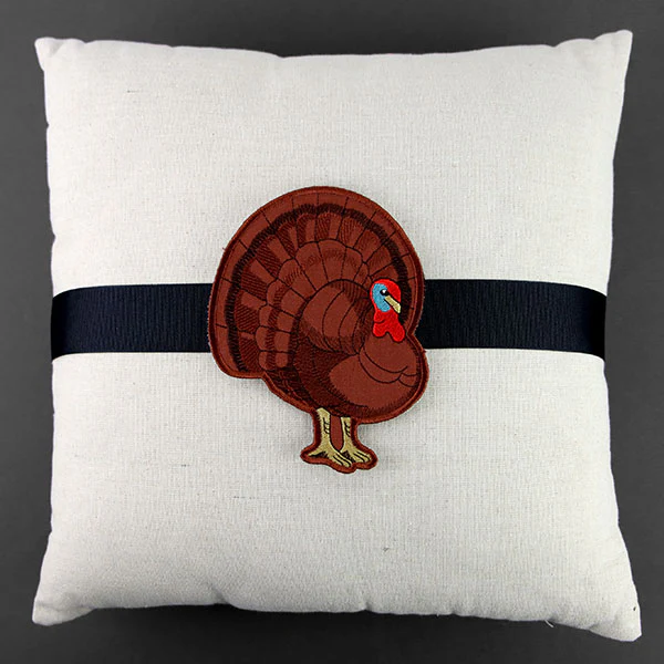 Up and Autumn Pillow Wrap - Turkey (In-the-Hoop) - Image 5