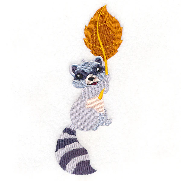 Up and Autumn Raccoon - Image 2