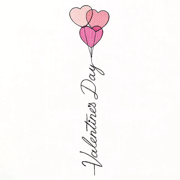 Valentine's Day Heart Balloons - Image 5