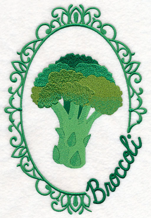Vegetable Cameo - Broccoli - Image 6