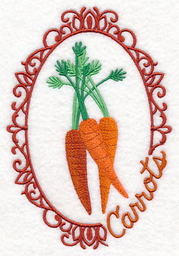 Vegetable Cameo - Carrots - Image 4