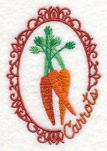 Vegetable Cameo - Carrots - Image 5