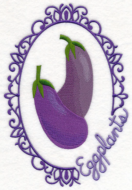 Vegetable Cameo - Eggplants - Image 6