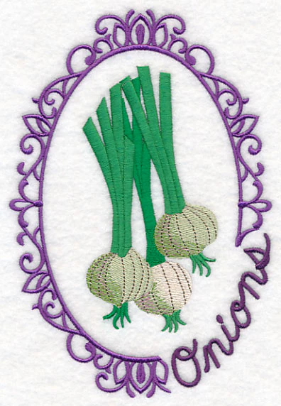 Vegetable Cameo - Onions - Image 3