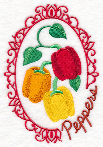 Vegetable Cameo - Peppers - Image 4