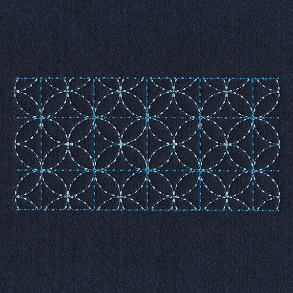 Venn Kaleidoscope Sashiko Quilting Border - Image 4