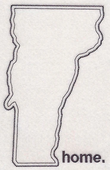 Vermont Outline (Vintage) - Image 2