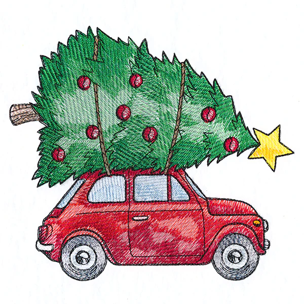 Very Merry Christmas Car - Image 2