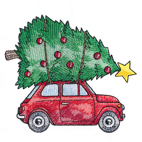 Very Merry Christmas Car - Image 3