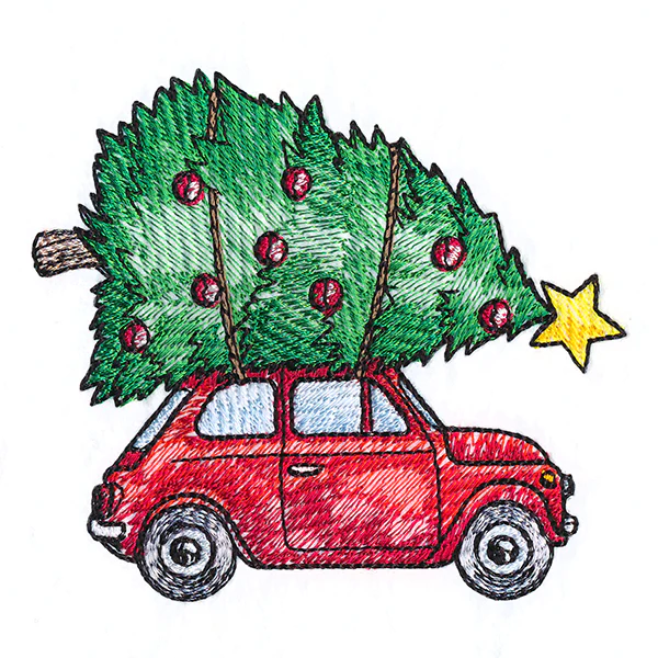 Very Merry Christmas Car - Image 4