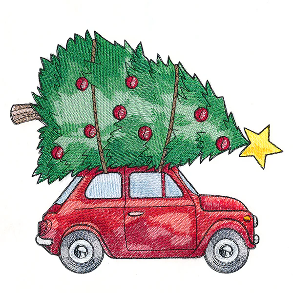 Very Merry Christmas Car - Image 5