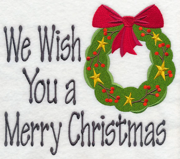 Very Merry Christmas Wreath - Image 5