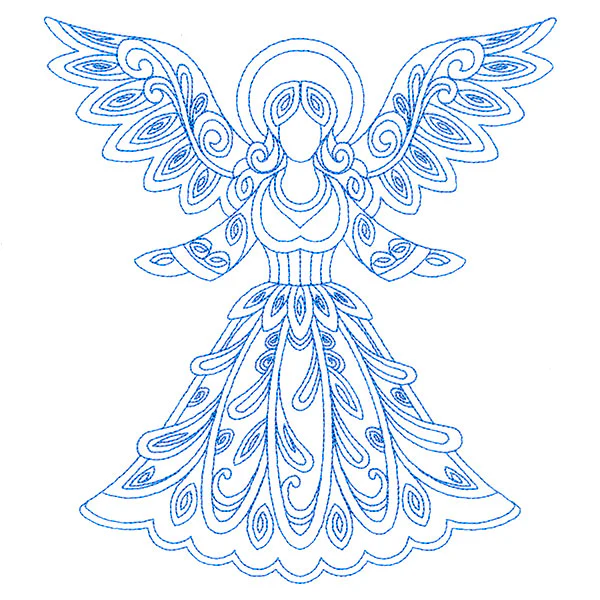 Very Merry Swirls - Angel