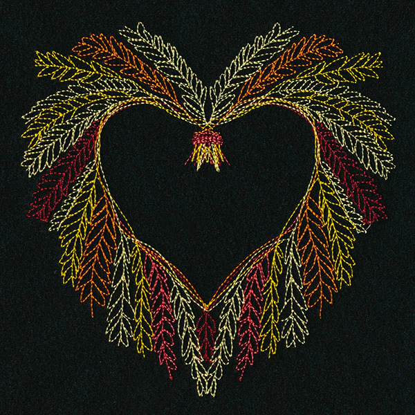 Vibrant Autumn Wheat Wreath - Image 3