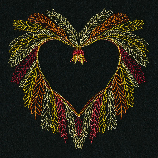 Vibrant Autumn Wheat Wreath - Image 4