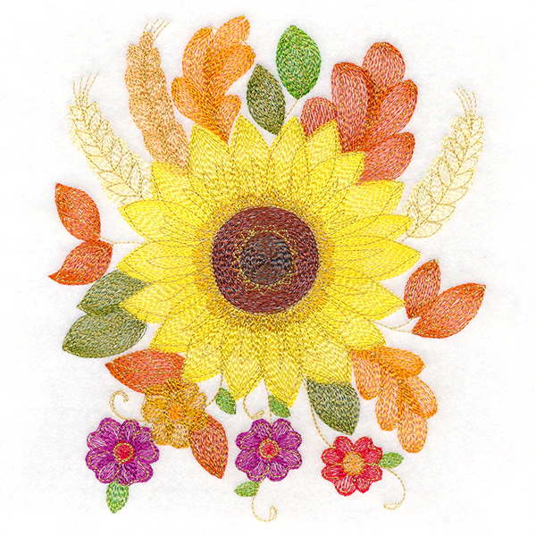 Vibrant Fall Sunflower Bouquet - Image 7