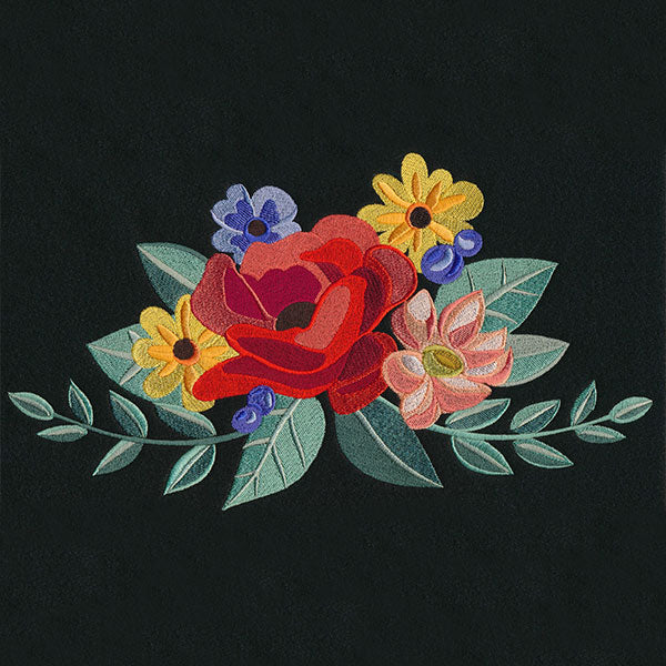 Vibrant Folk Blooms
