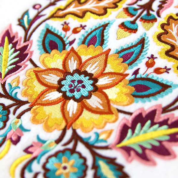 Vibrant Jacobean Autumn Medallion - Image 6