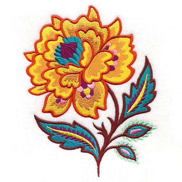 Vibrant Jacobean Flower - Image 4