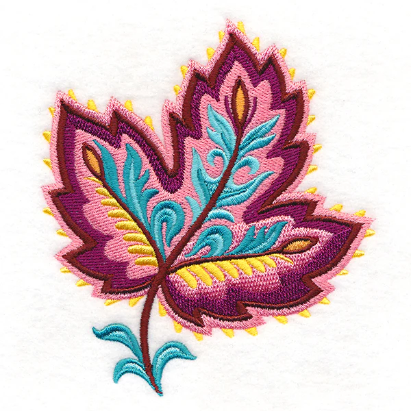 Vibrant Jacobean Maple Leaf - Image 2