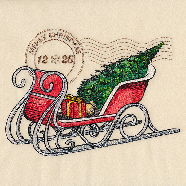 Victorian Christmas Sleigh - Image 2