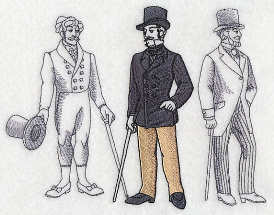Victorian Fashion Plate - Male - Image 2