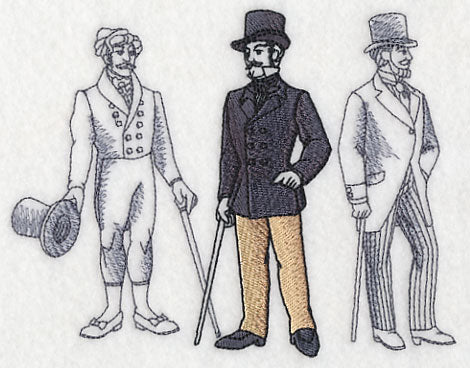 Victorian Fashion Plate - Male - Image 3
