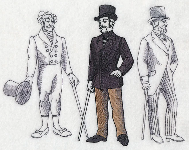 Victorian Fashion Plate - Male - Image 4
